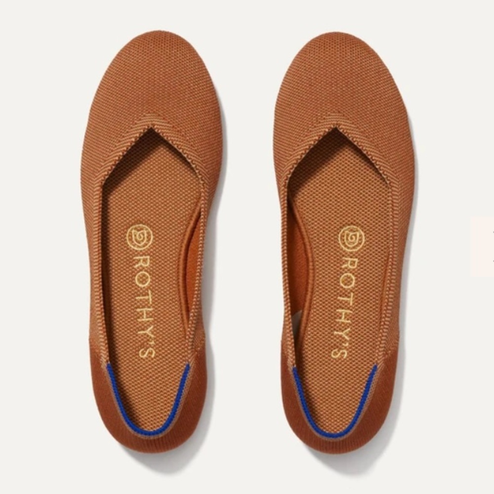 Rothy’s fawn flats 10.5